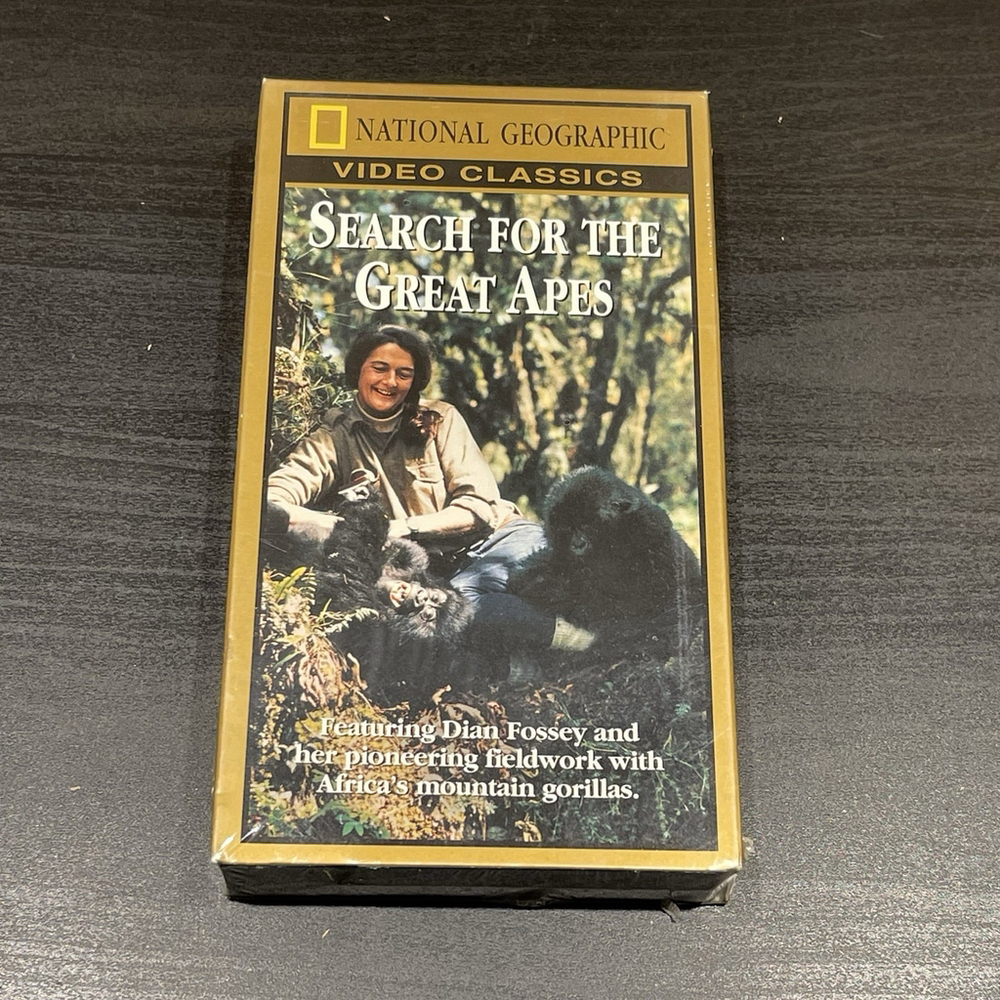 National‎ Geographic Video Search For The Great Apes VHS New / Sealed Movie